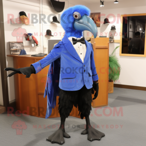 Blue Crow maskot drakt...