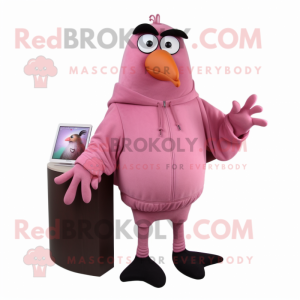 Pink Blackbird mascotte...