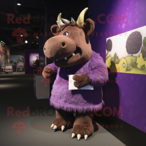 Purple Woolly Rhinoceros...