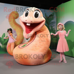 Peach Titanoboa maskot...