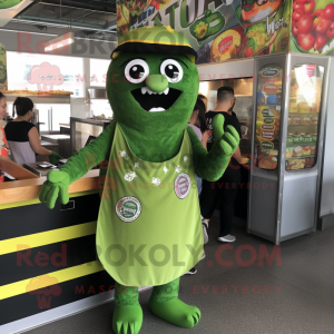 Forest Green Tacos mascotte...