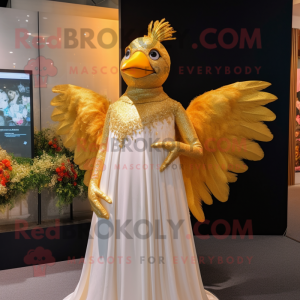 Gold Blackbird mascotte...