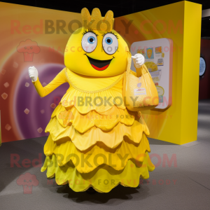 Yellow Candy Box mascotte...