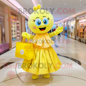 Yellow Candy Box mascotte...