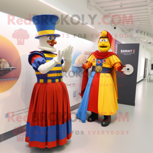  Swiss Guard maskot kostume...