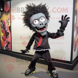 Black Zombie mascotte...