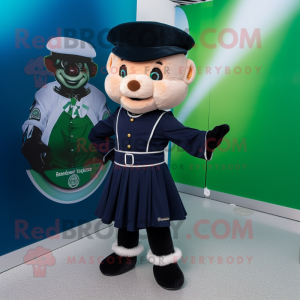 Navy Irish Dancer mascotte...