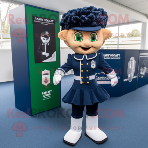 Navy Irish Dancer mascotte...