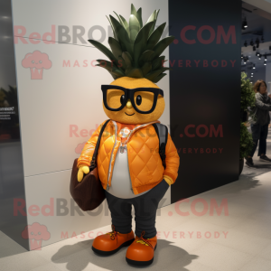 Orange Pineapple mascotte...