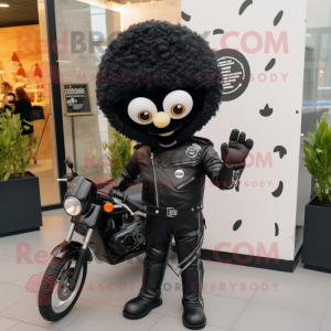 Black Falafel mascotte...