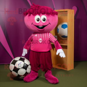 Magenta Soccer Ball...