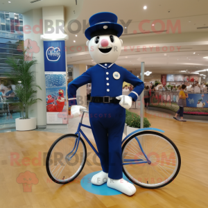 Navy Unicyclist maskot...