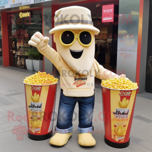 Postava maskota Pop Corn...