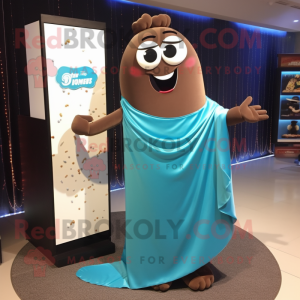 Cyan Chocolate Bar mascotte...