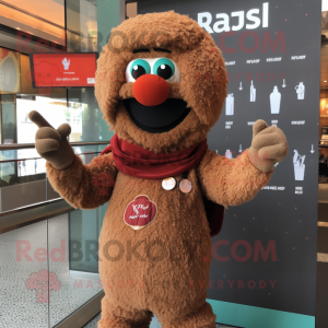 Rust Falafel maskot kostume...