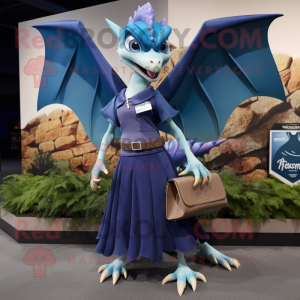 Marineblaues Dimorphodon...
