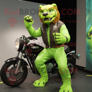 Lime Green Smilodon...