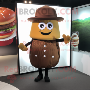 Brown Burgers maskot...