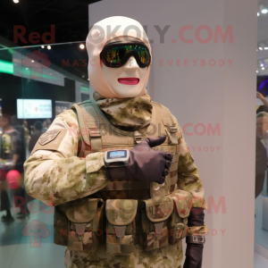  Commando kostium maskotka...