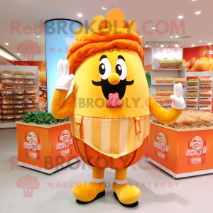 Peach French Fries mascotte...