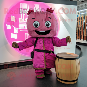 Magenta Dim Sum mascotte...