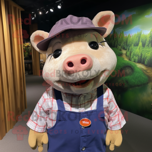 Postava maskota Pig...