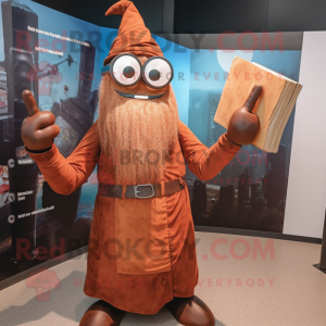 Rust Wizard maskot kostume...