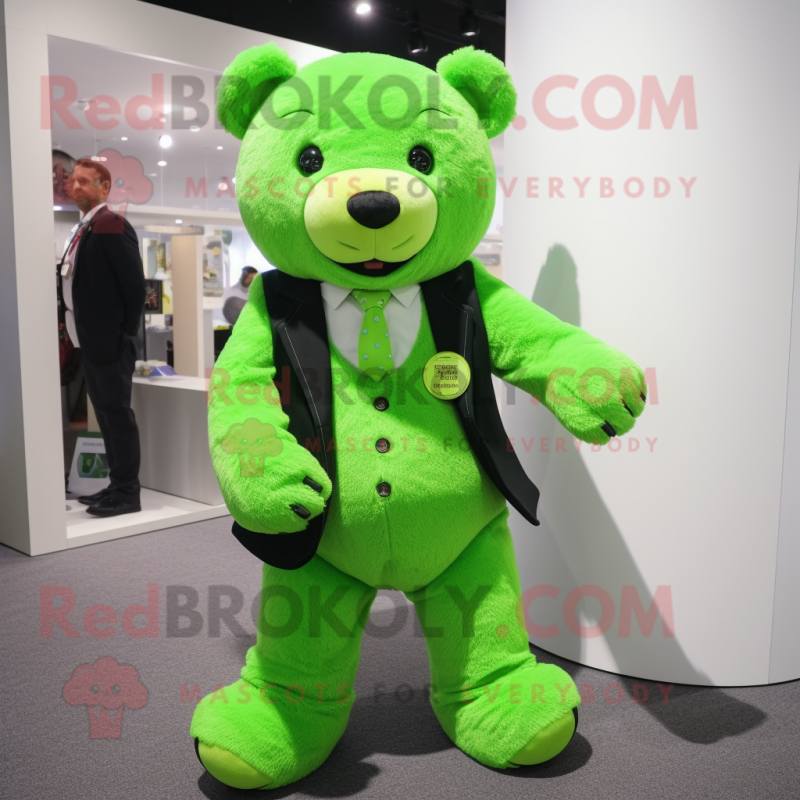 Green teddy bear jacket best sale