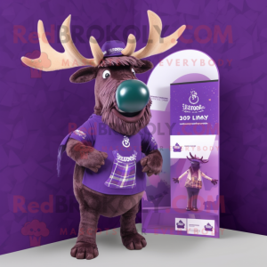 Lilla Irish Elk maskot...