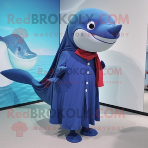 Postava maskota Whale...