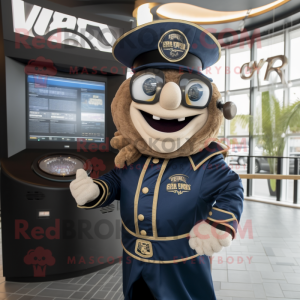 Navy Gyro mascotte kostuum...