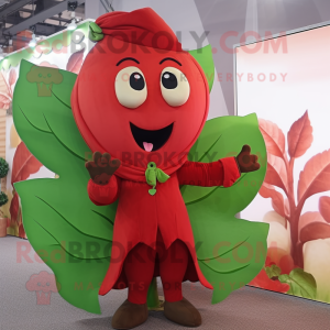 Red Beanstalk maskot...