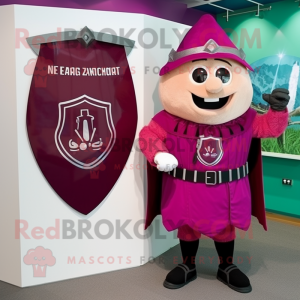 Postava maskota Magenta...
