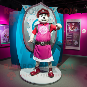 Magenta Celtic Shield...