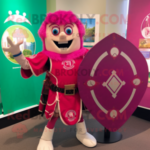 Magenta Celtic Shield...