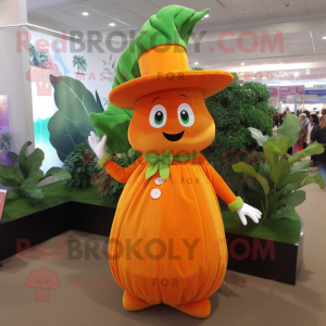 Orange Beanstalk mascotte...