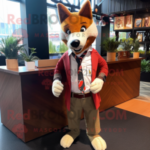 Rust Dingo mascotte kostuum...