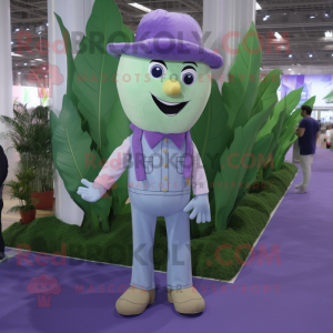 Lavendel Beanstalk maskot...