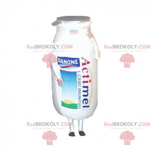 Actimel Danone milk drink bottle (175-180CM) mascot - Sizes Mascots L