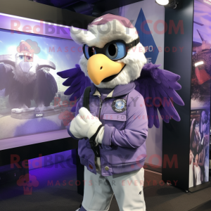 Lavender Eagle mascotte...