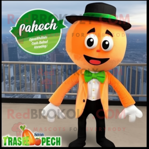 Peach Zucchini maskot drakt...