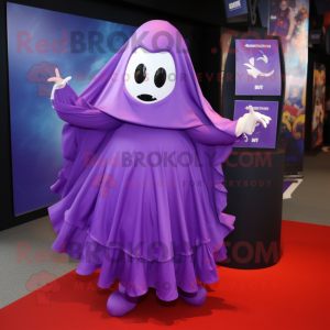 Purple Ghost mascotte...