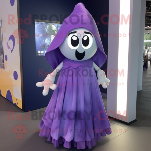 Purple Ghost mascotte...