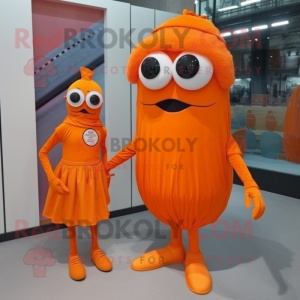 Oranje Cyclops mascotte...