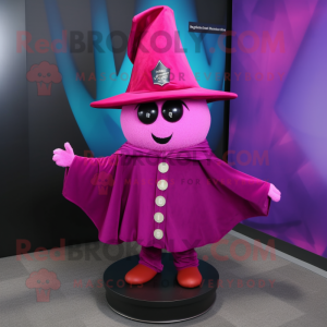 Magenta Witch S Hat...