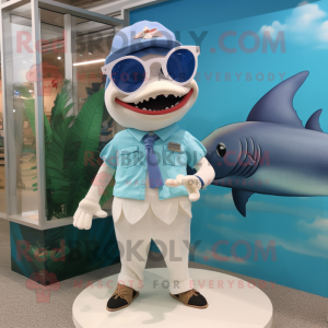 Postava maskota Shark...
