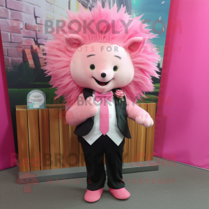 Rosa Porcupine maskot...