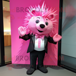 Rosa Porcupine maskot...