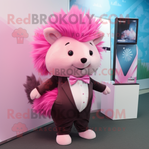 Rosa Porcupine maskot...