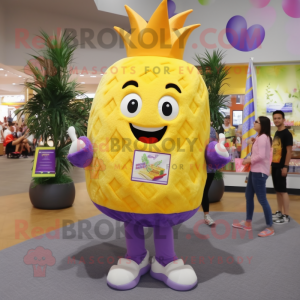 Lavender Pineapple mascotte...